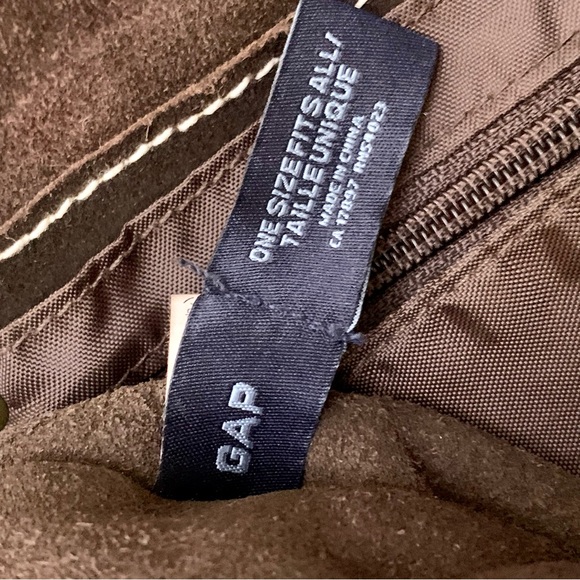 Gap Brown Leather Messenger Bag unisex - Picture 5 of 9